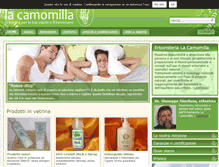 Tablet Screenshot of lacamomilla.it